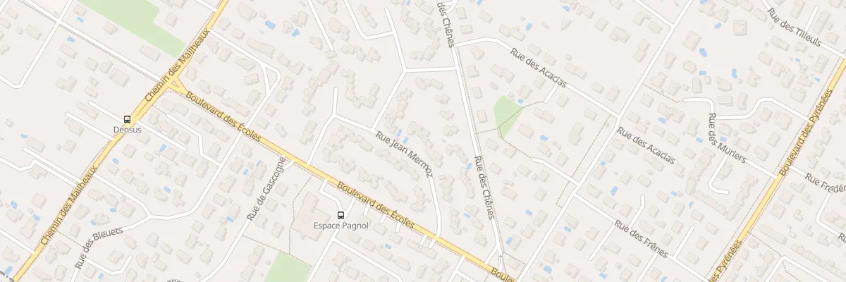 Plan du 12 Rue Jean Mermoz à Villeneuve-Tolosane
