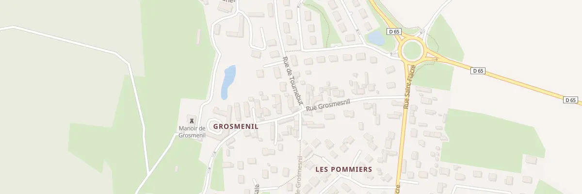 Plan du 1 Rue de Tournebut au Val d’Hazey