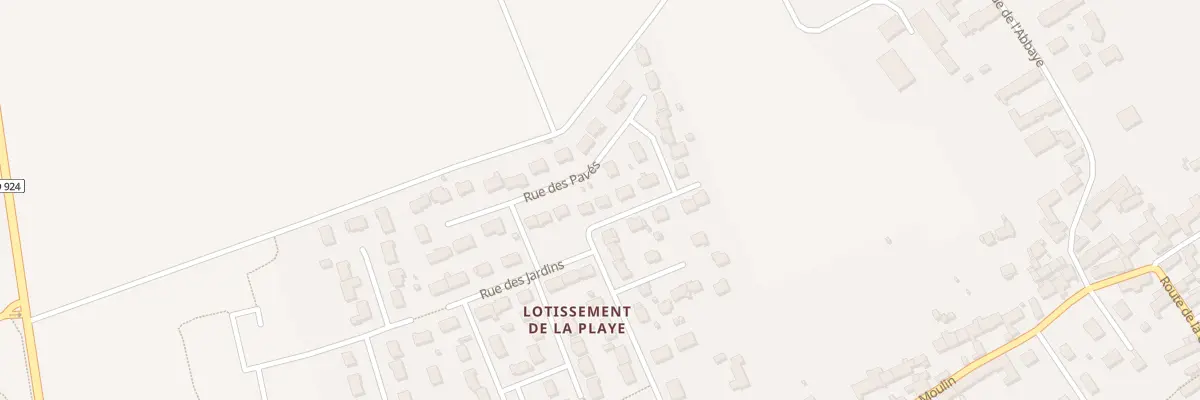 Plan du 11 Rue de la Playe à Villebarou