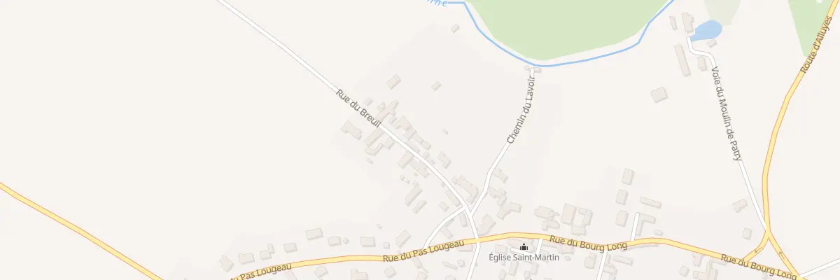 Plan du 10 Rue du Breuil à Trizay-lès-Bonneval