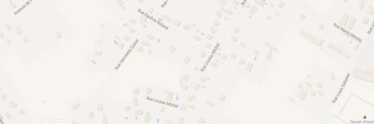Plan du 696 Rue Louise Michel à Montauban