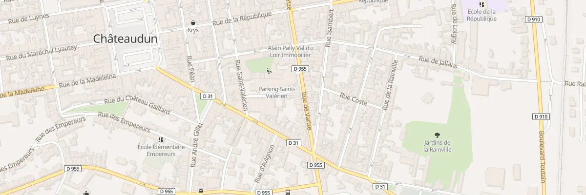 Plan du 49 Rue de Varize à Châteaudun