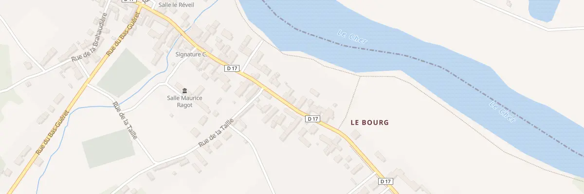 Plan du 48 Rue de la République à Mareuil-sur-Cher