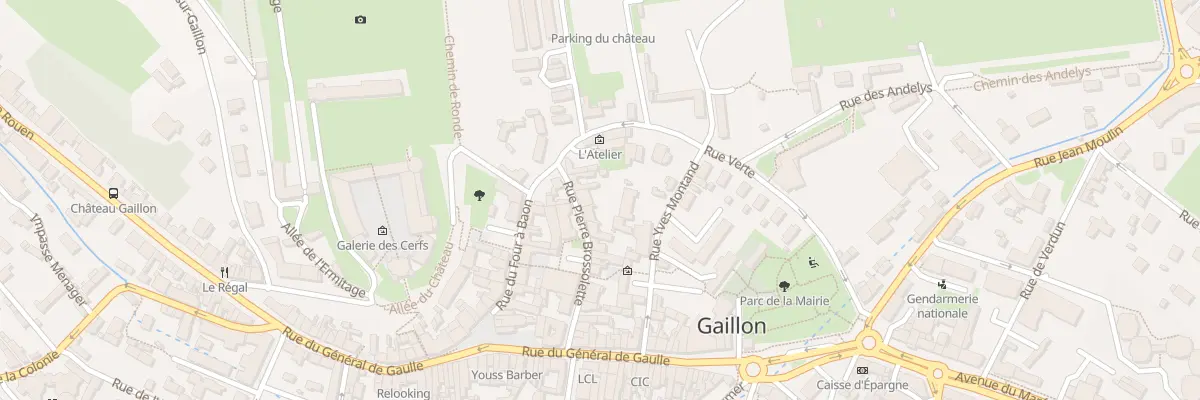 Plan du 24 Rue Pierre Brossolette à Gaillon