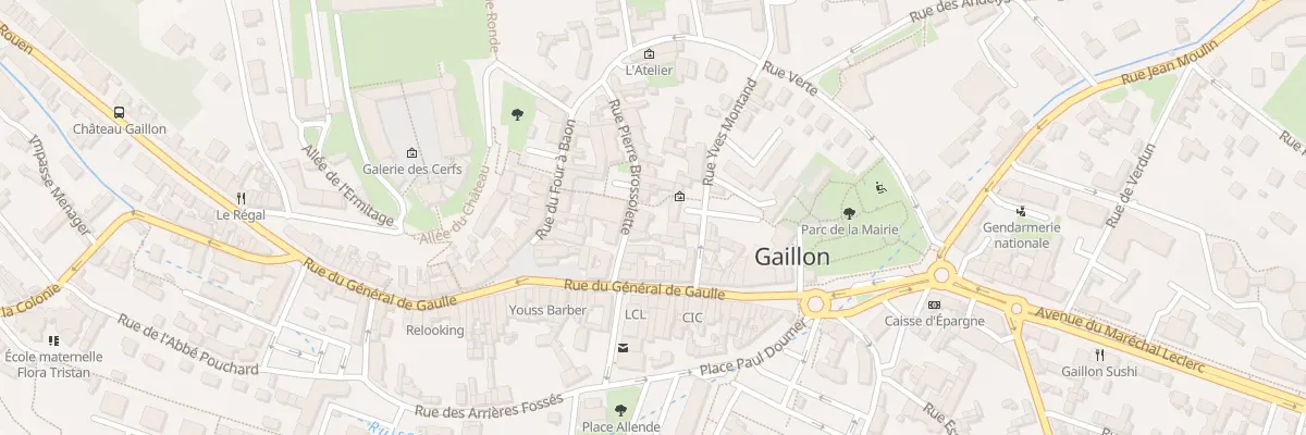 Plan du 6 Rue Pierre Brossolette à Gaillon