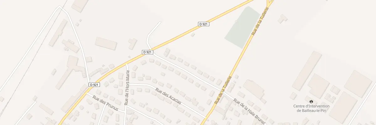 Plan du 7 Rue des Peupliers à Bailleau-le-Pin