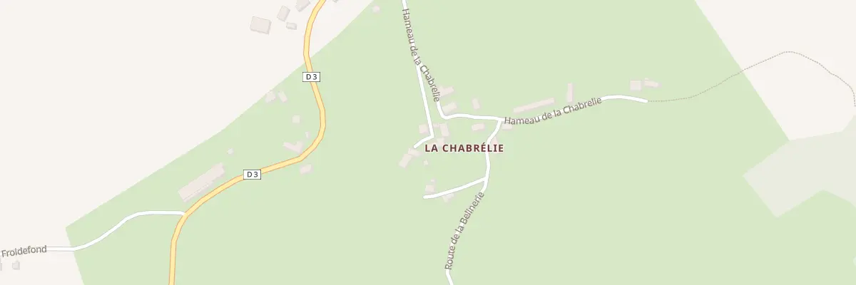 Plan du 5188 La Chabrelie à Brignac-la-Plaine