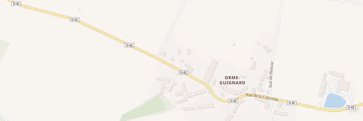 Plan du 3 Rue de la Colombe à Moisy