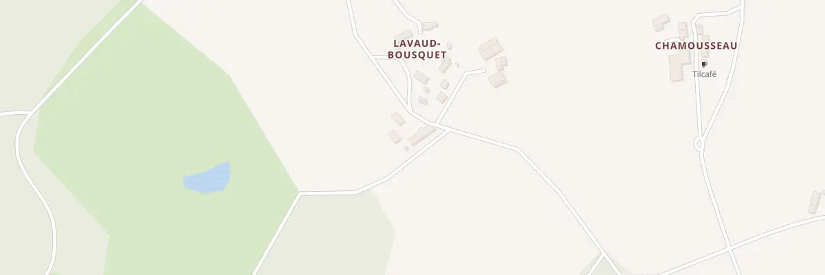 Plan du 25 Lavaud-Bousquet à Château-Chervix