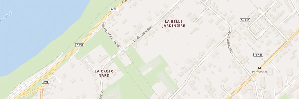 Plan du 24 Rue du Colombier à Blois