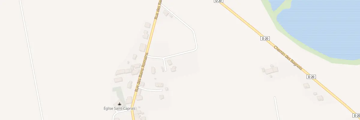 Plan du 10 Rue des Bains Romains à Grenade