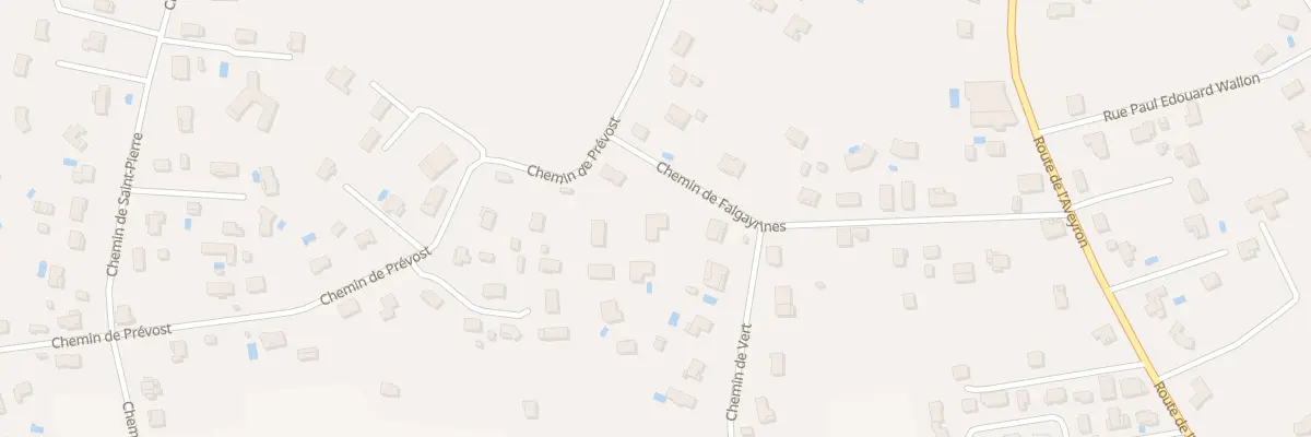 Plan du 309 Che de Falgayrines à Montauban