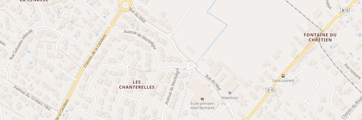 Plan du 25 Av de Montségur à Frouzins