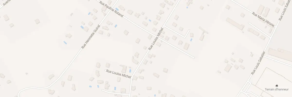 Plan du 684 Rue Louise Michel à Montauban
