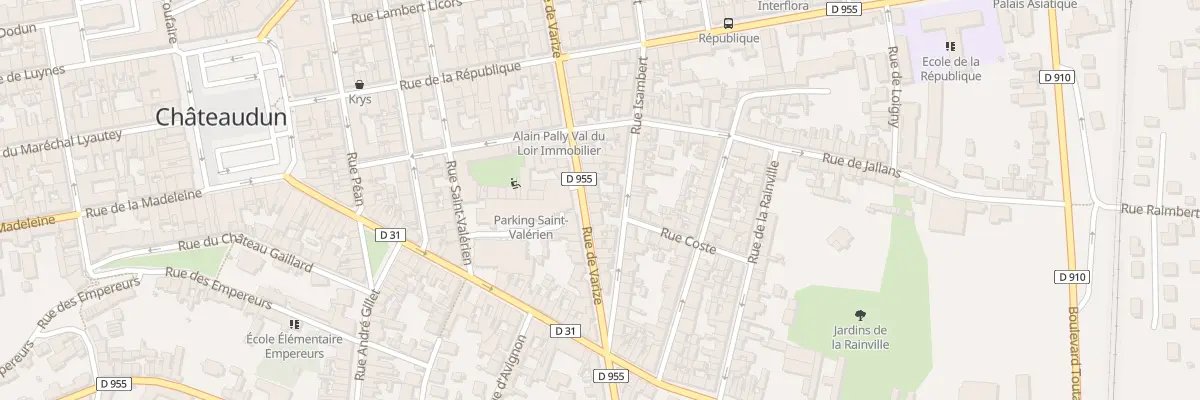Plan du 48 Rue de Varize à Châteaudun