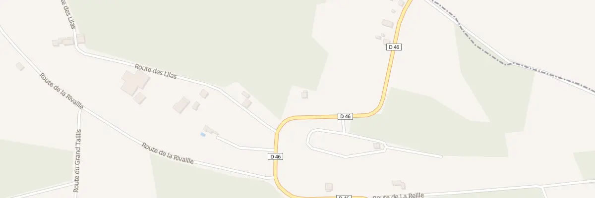 Plan du 5054 La Gare à Saint-Julien-le-Vendômois