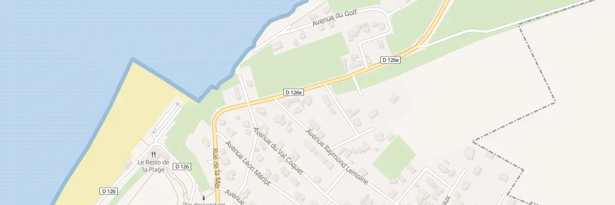 Plan du 14 Rte Touristique à Criel-sur-Mer