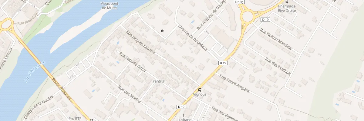 Plan du 37 Rue Jacques Labatut à Muret