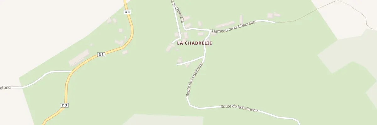 Plan du 5347 La Chabrelie à Brignac-la-Plaine
