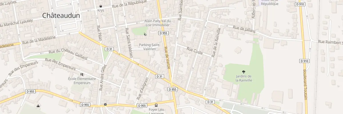 Plan du 60 Rue de Varize à Châteaudun