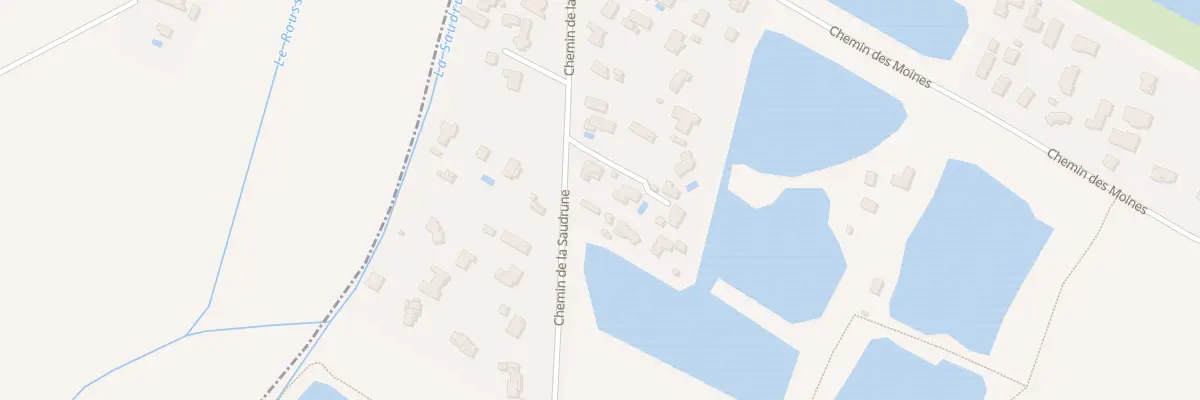 Plan du 9T Che de la Saudrune à Roques