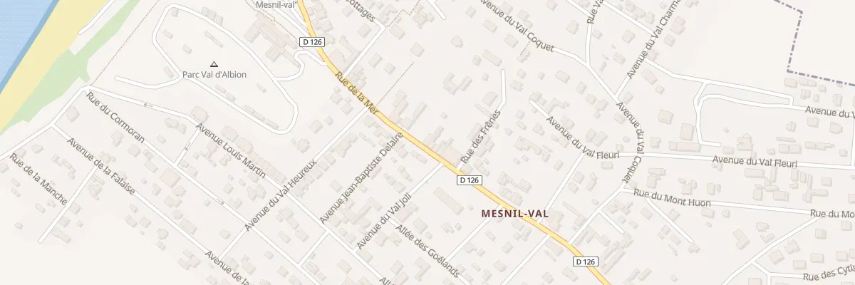 Plan du 32 Rue de la Mer Mesnil Val à Criel-sur-Mer