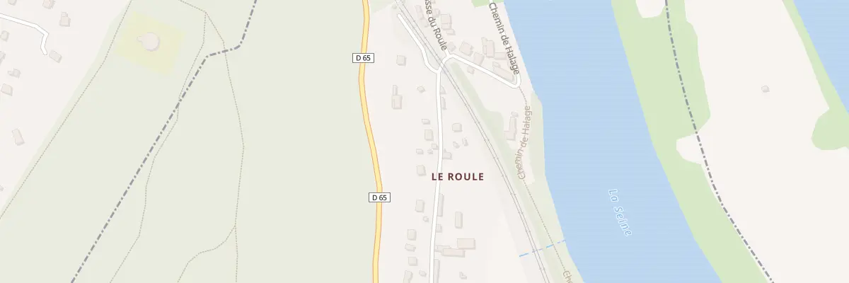 Plan du 16 Rue Emile Laguette au Val d’Hazey