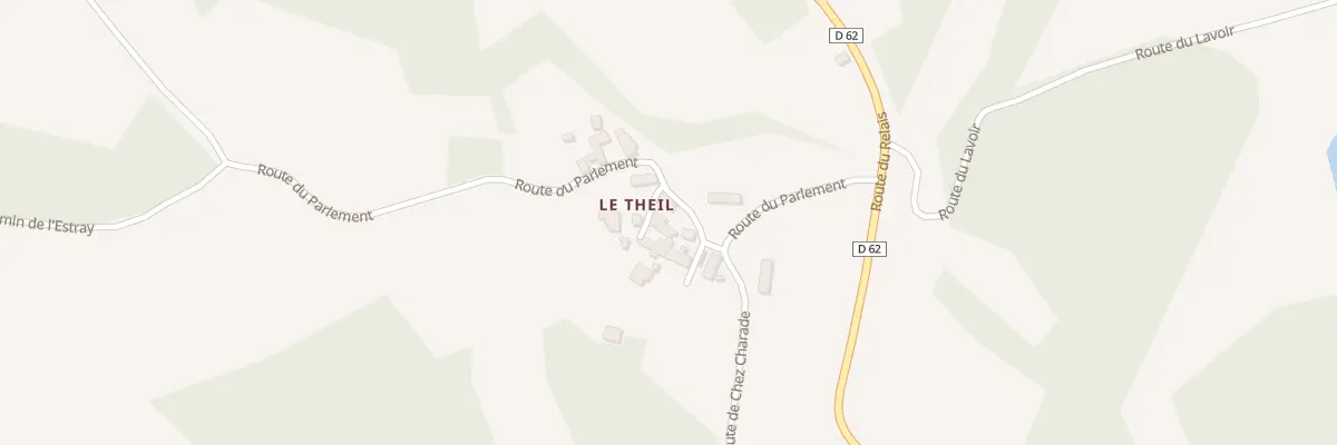 Plan du 28 Le Theil à Jayac
