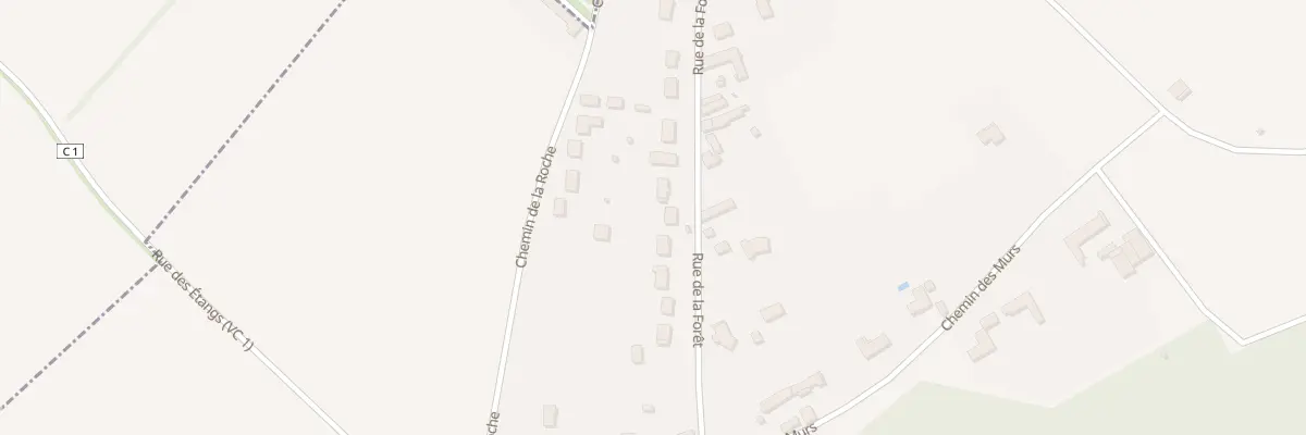 Plan du 22B Rue de la Forêt à Seur