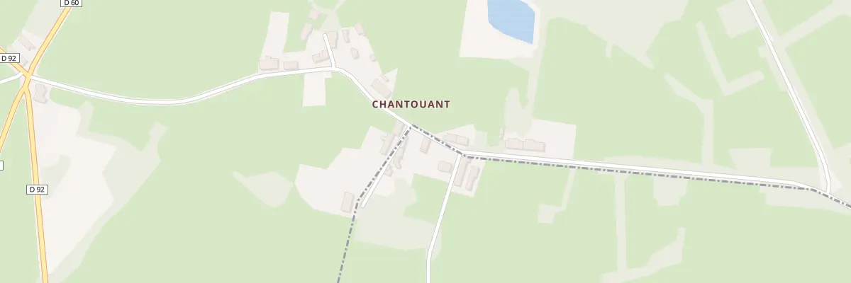 Plan du 3 Chantouant à Saint-Georges-les-Landes