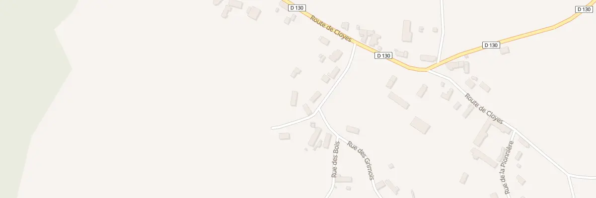 Plan du 4 Rue du Gros Buisson à Thiville