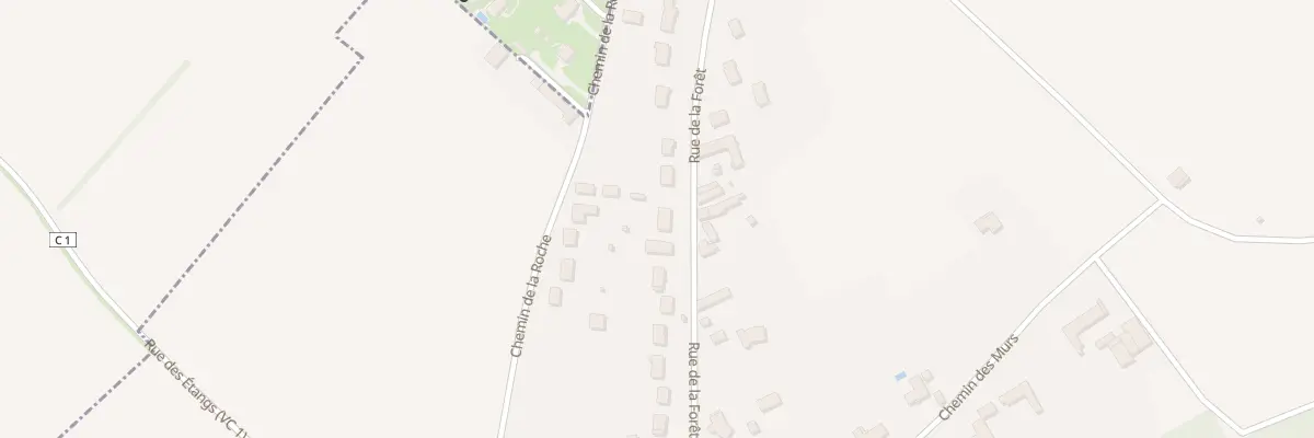Plan du 24B Rue de la Forêt à Seur