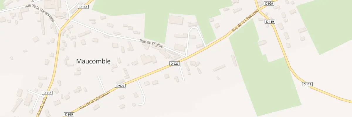 Plan du 71B Rue de la Libération à Maucomble