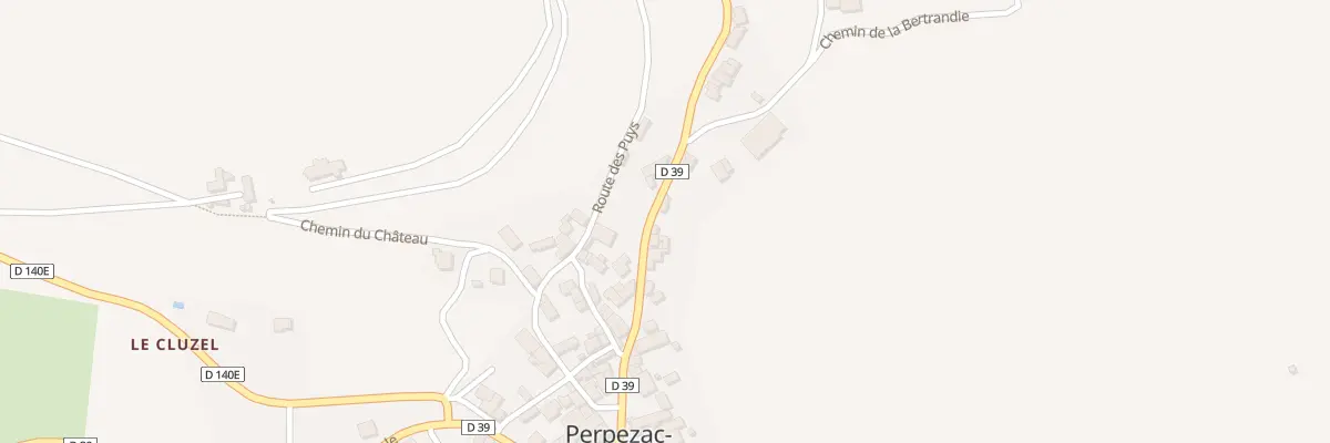 Plan du 5002 Le Bourg à Perpezac-le-Blanc