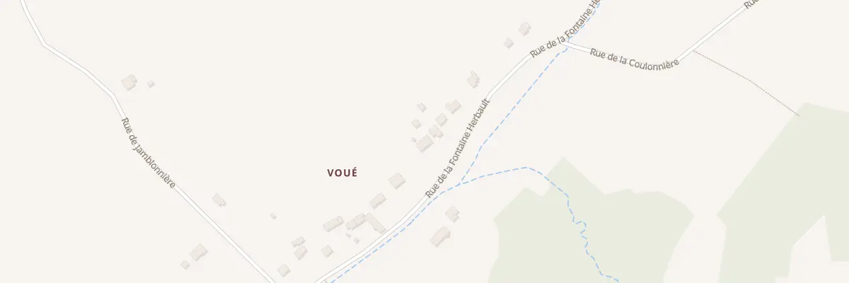 Plan du 60 Rue de la Fontaine Herbault à Thésée