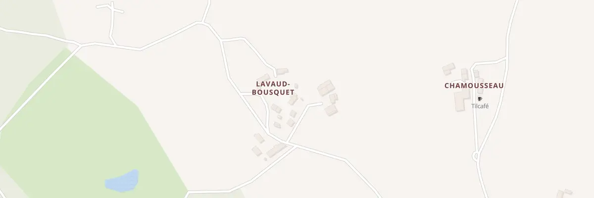 Plan du 20 Lavaud-Bousquet à Château-Chervix