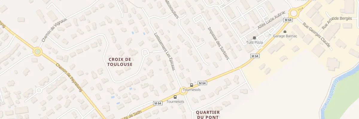 Plan du 4 Lot les Épicéas à Aussonne