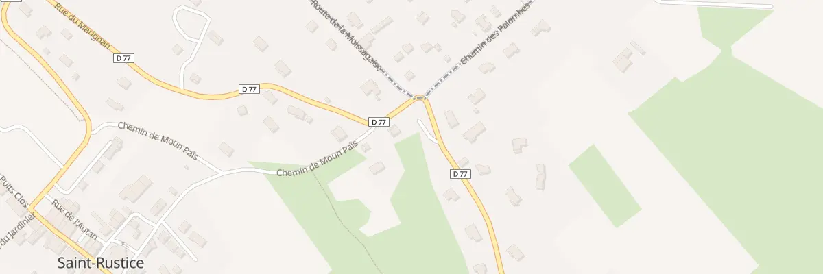 Plan du 28 Rue de Marignan à Saint-Rustice