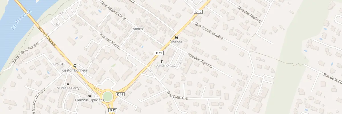 Plan du 3 Rue des Vignous à Muret