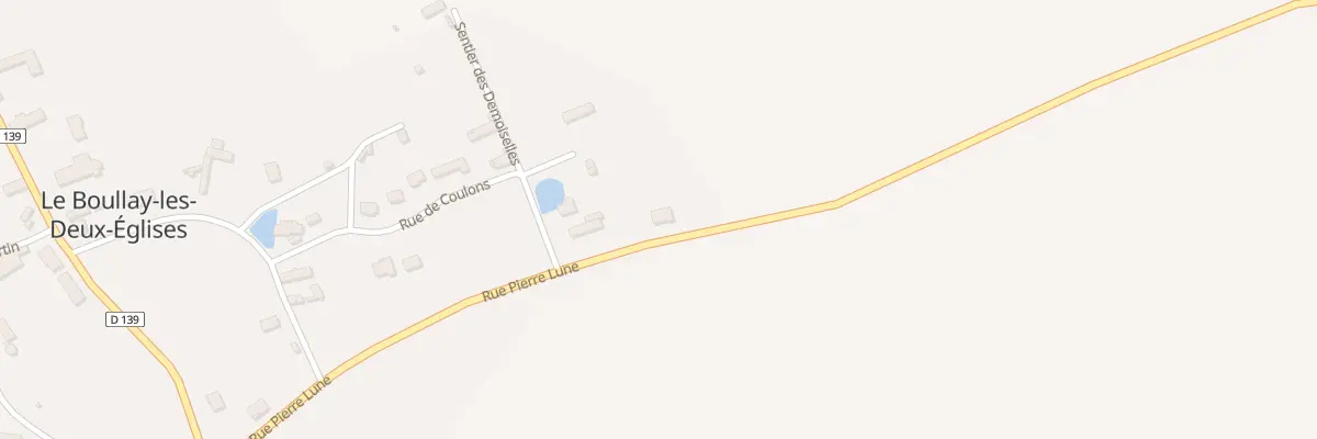 Plan du 9 Rue Pierre Lune au Boullay-les-Deux-Églises