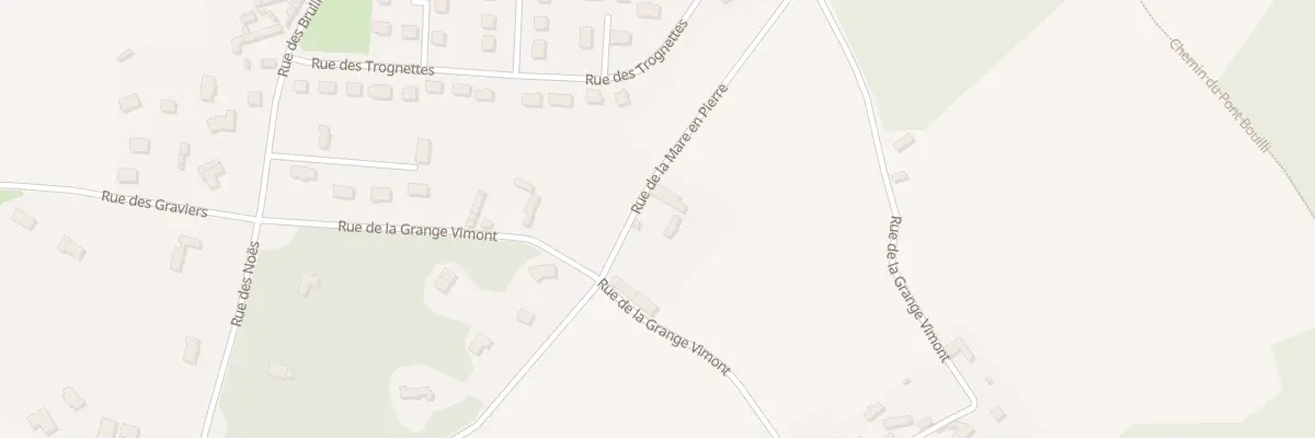 Plan de La Grange Vimont à Saint-Aubin-sur-Gaillon