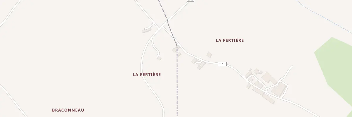Plan du 6 La Fertiere à Villegouin