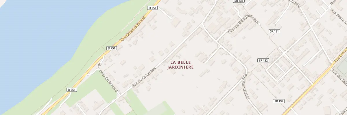 Plan du 12 Rue du Colombier à Blois