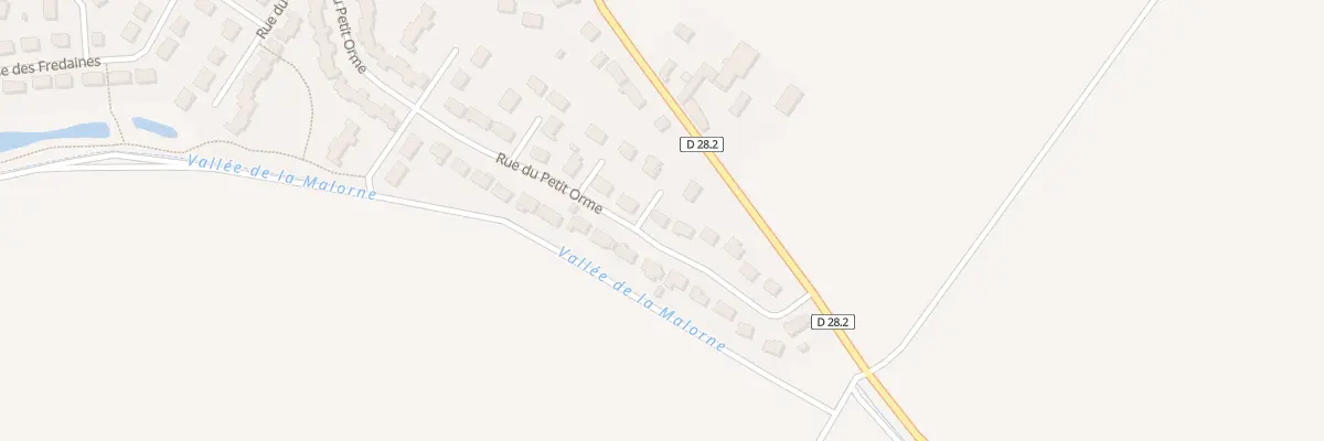 Plan du 35 Rue du Petit Orme à Bailleau-le-Pin