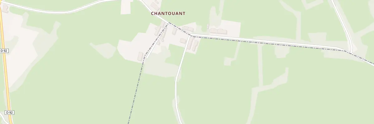 Plan du 1 Chantouant à Cromac