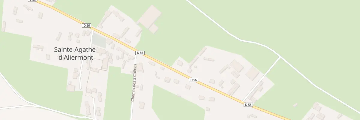 Plan du 108 Gr Grand Rue de Normandie à Sainte-Agathe-d’Aliermont