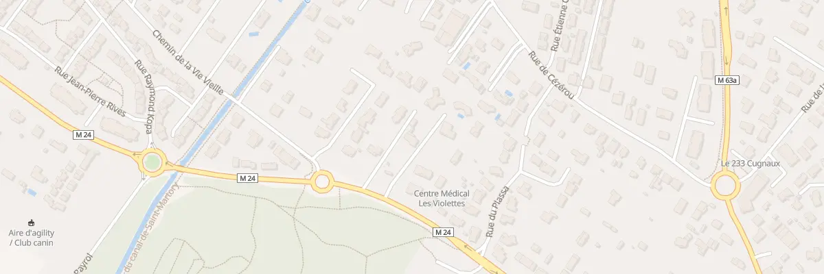 Plan du 46 Av de Plaisance à Cugnaux