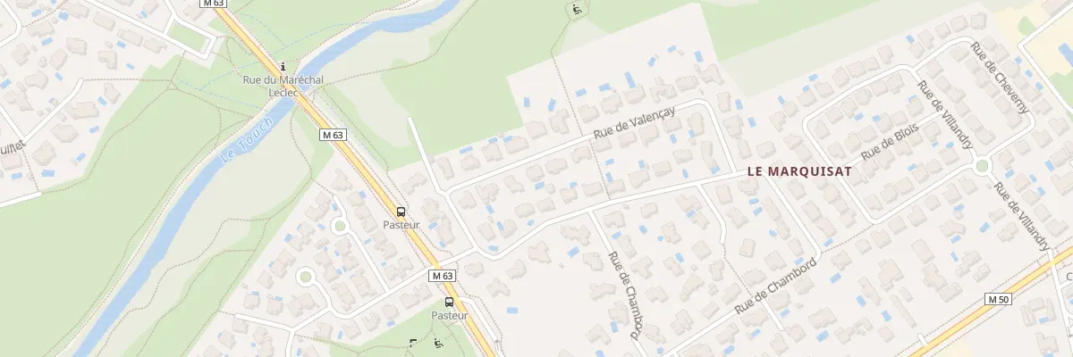 Plan du 10 Rue de Valençay à Tournefeuille
