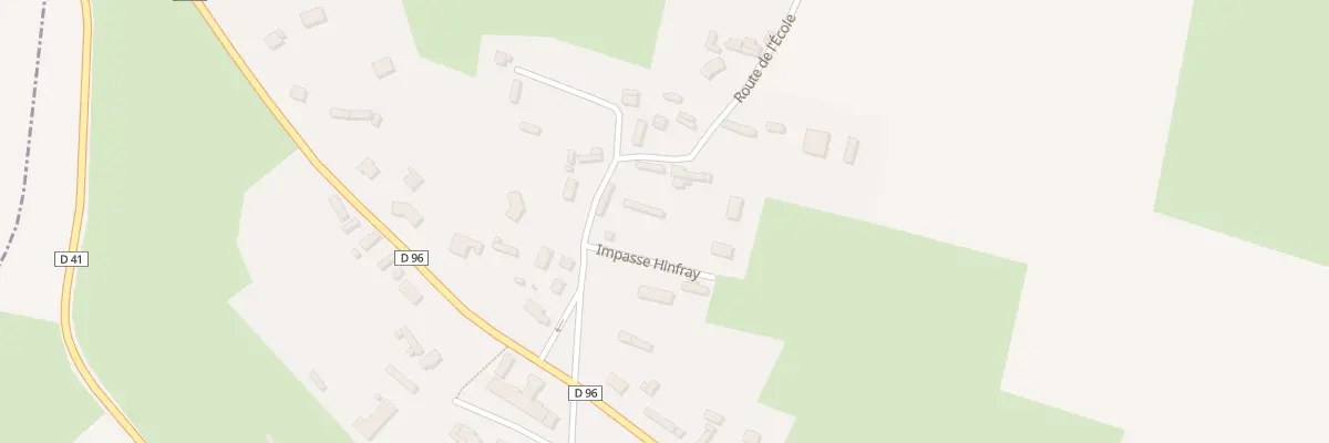 Plan du 33 Rte de l’Ecole à Montérolier
