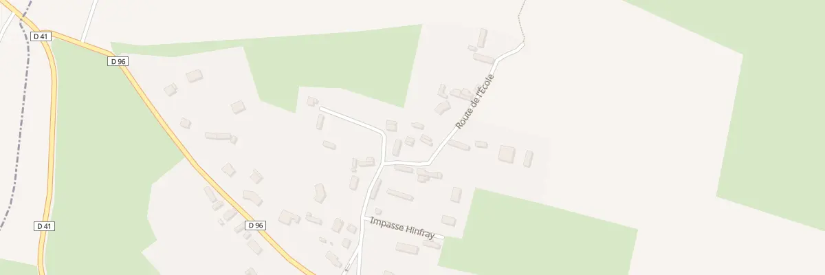 Plan du 39 Rte de l’Ecole à Montérolier